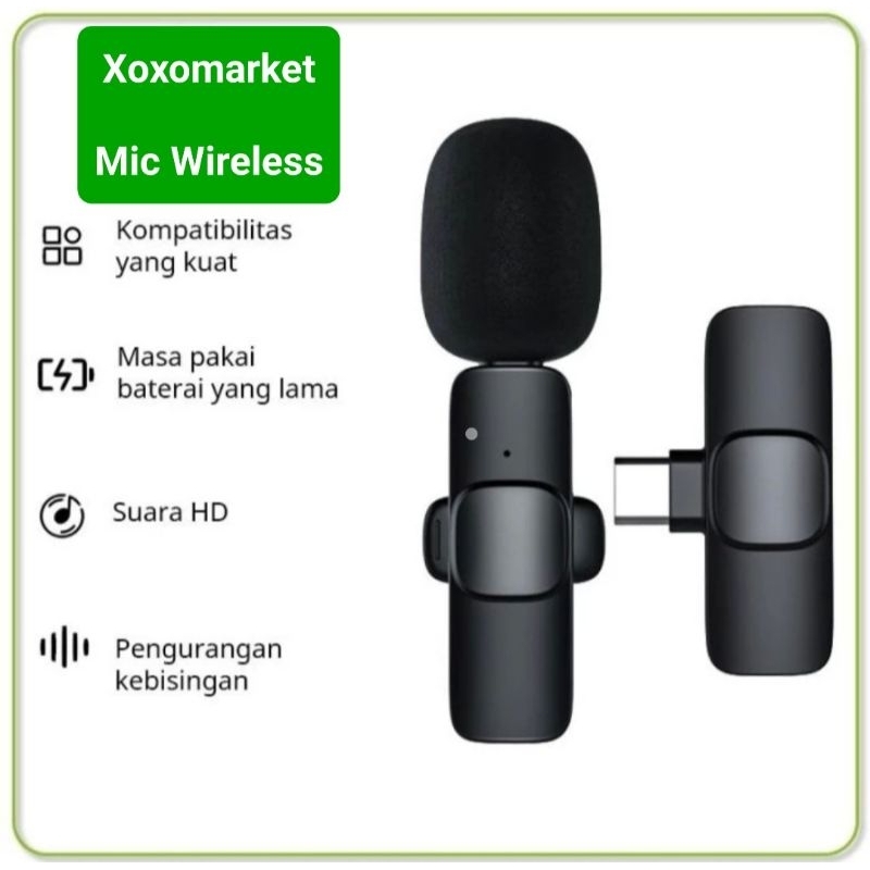 Wireless Microphone Mic Clip On USB PC Laptop HP