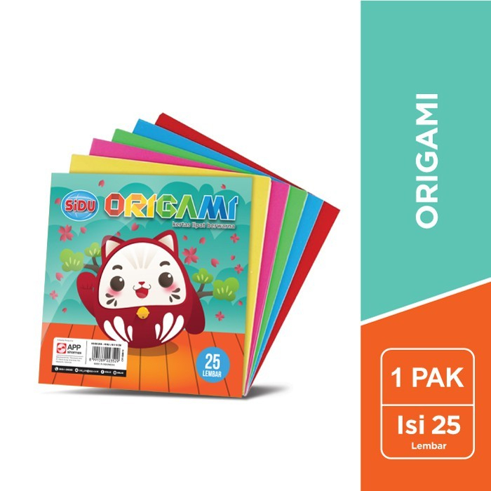 

ORIGAMI / KERTAS LIPAT 16 X 16 SIDU 25 LEMBAR