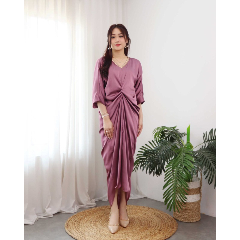 Noura Kaftan Gradenza Premium | Kaftan Lebaran Kondangan Acara