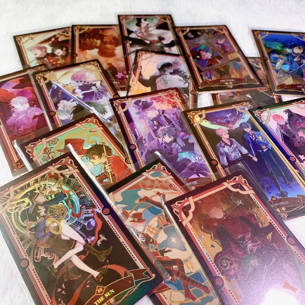 Ensemble Stars Fanmerch Valkyrie Tarot Rainbow Hologram Shumika Shu Itsuki Mika Kagehira