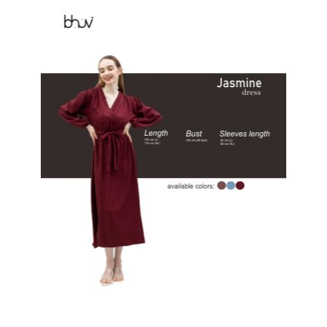 Jasmine dress/Dress kondangan/Maxi dress