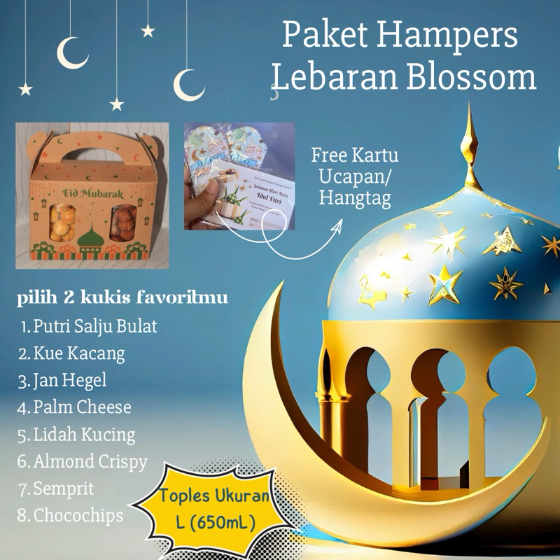

Paket Hampers Blossom & Paket Nastar Allamanda Hampers Lebara