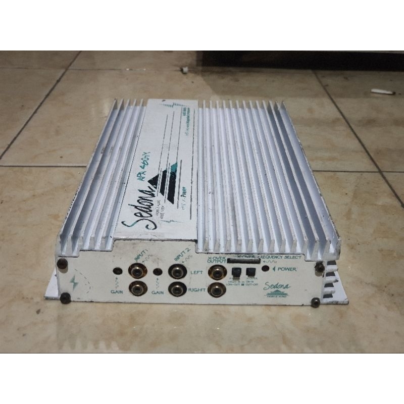 power mobil 4channel amplifier presicion audio sedona 460ix second bekas jamin normal siap pakai