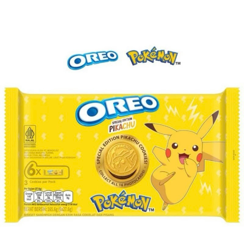 

OREO POKEMON LIMITED EDITION 1 KOTAK ISI 6 BUNGKUS [EXP MARET 2025]