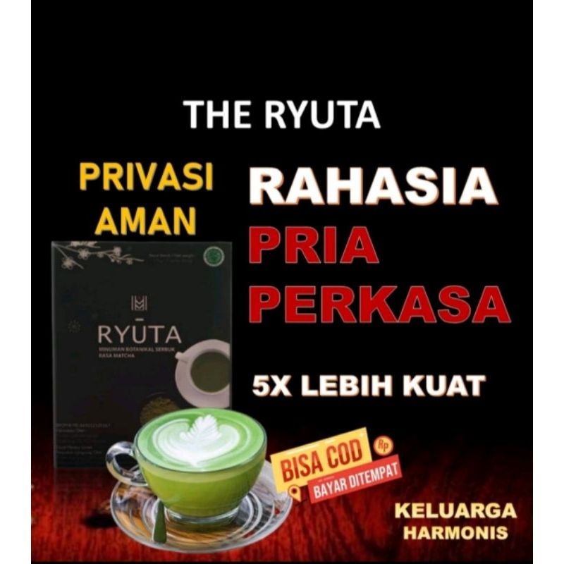 [BISA COD] Ryuta Obat Herbal Stamina Pria Dewasa Original BPOM