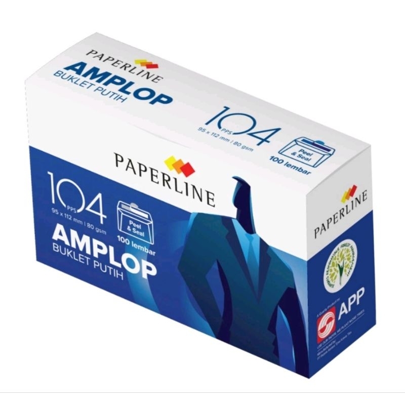 

(20 lembar) Amplop Putih 104 80 gsm (95x152cm) Berperekat / Lem