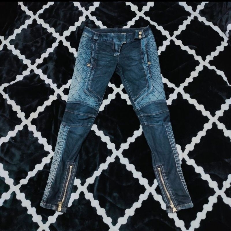 balmain denim