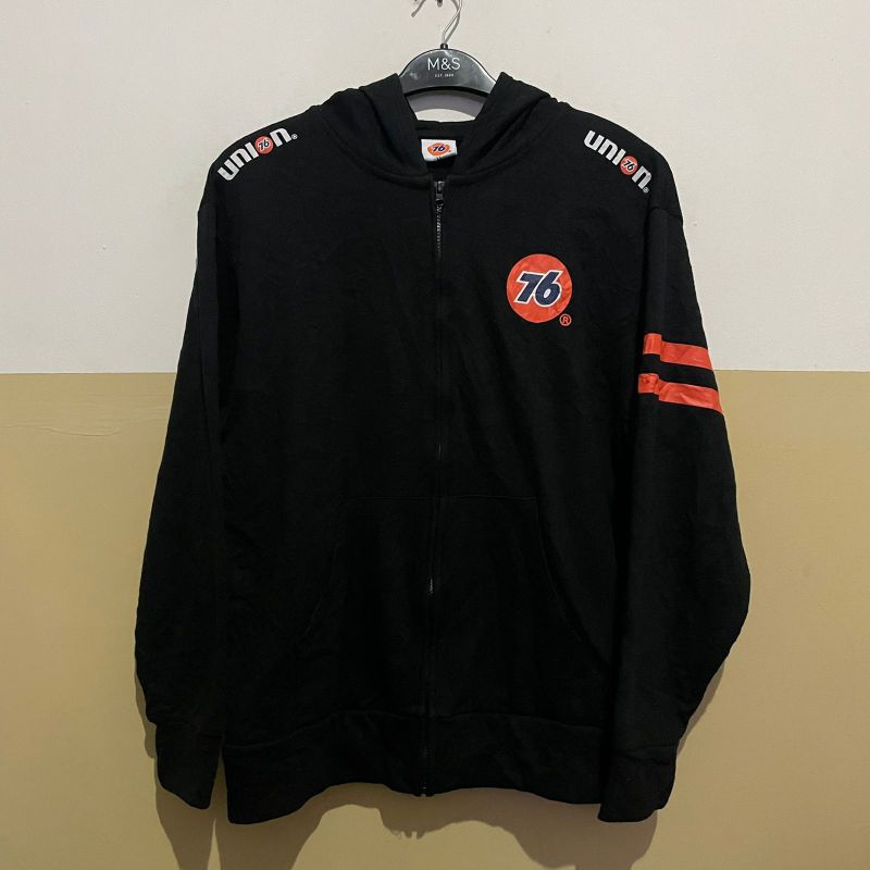 Hoodie Jacket Union 76 Black