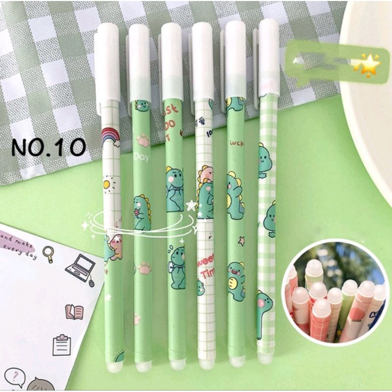 

1 pcs pulpen bisa di hapus warna biru