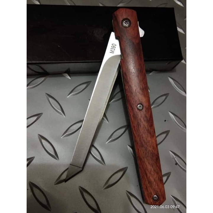 Pisau Dapur/Survival Lipat Set Super Tajam