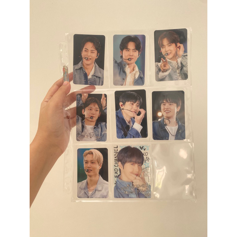 EXO Japan Fanmeeting DVD Blu Ray Photocard PC Xiumin Suho Baekhyun Chen Chanyeol D.O. Kyungsoo Kai C