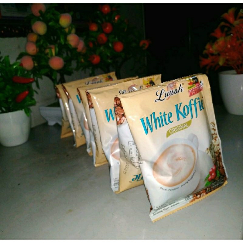 

LUWAK WHITE COFFIE ORIGINAL RENCENG ( isi 10 )