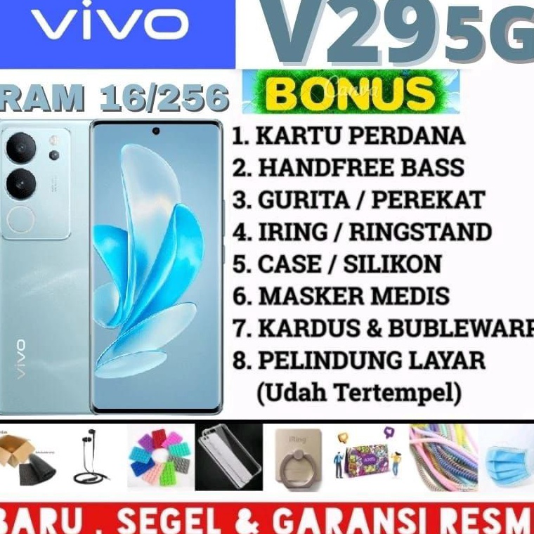 fl VIVO V29 5G NFC 12512GB 8256GB 8GB EXTENDED RAM GARANSI RESMI VIVO