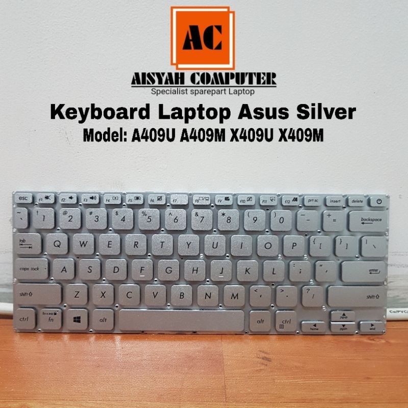 Keyboard Asus A416 A416J A416JA A416M A416MA X416J - Silver