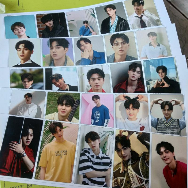 50pcs PHOTOCARD SONG KANG