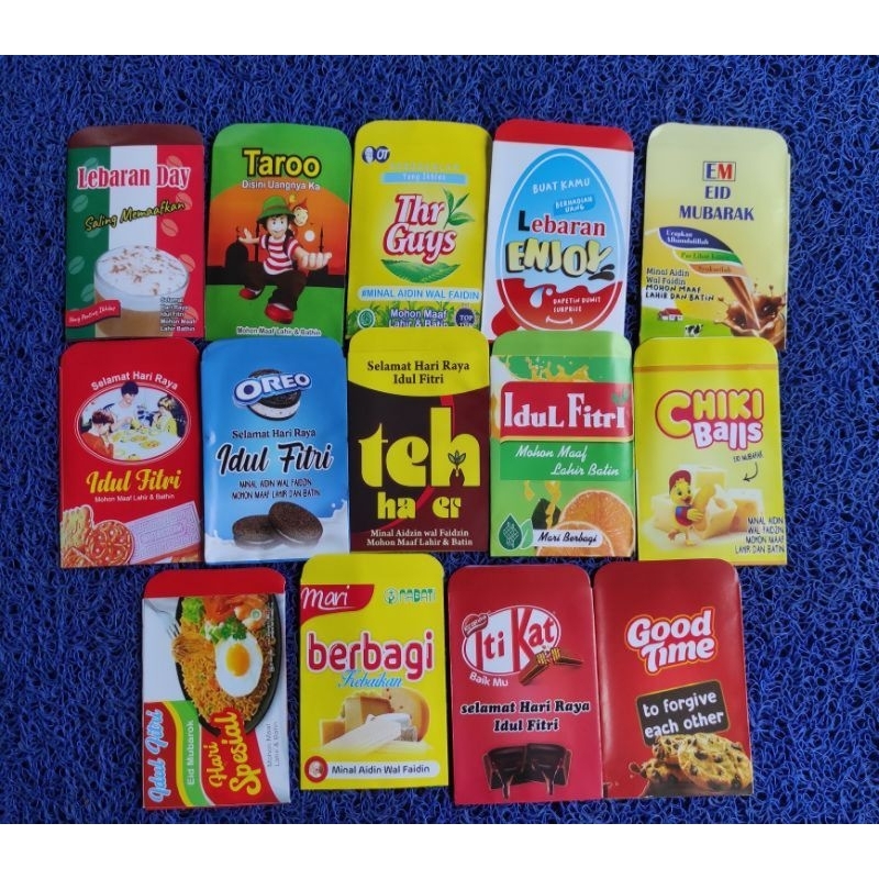 

amplop snack mini sudah dilipat