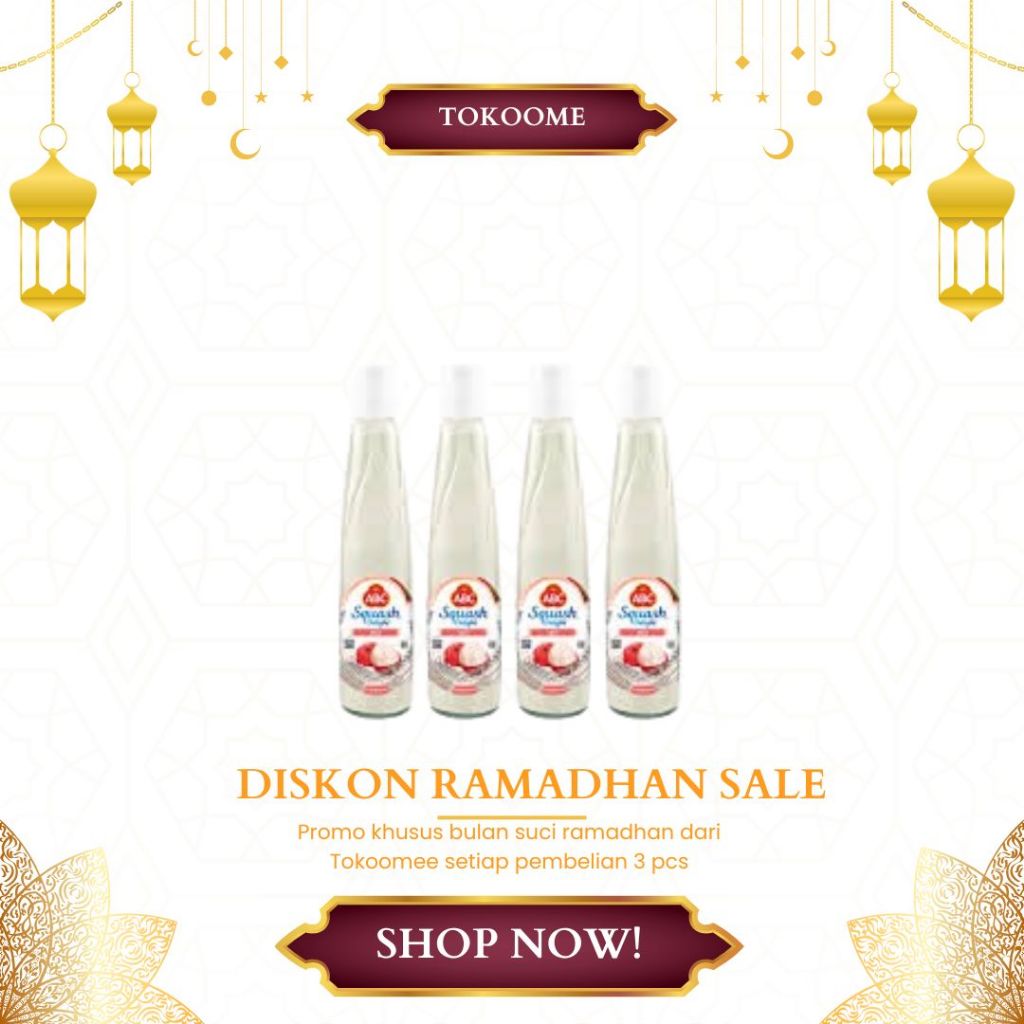 

Sirup ABC Varian Leci Squash Delight [460ml/pcs/botol]