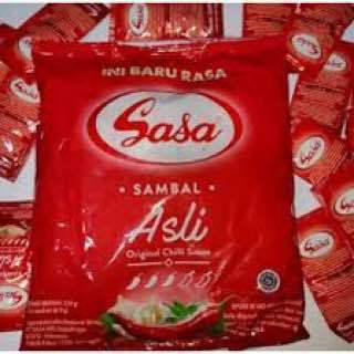 

saus sasa asli pedas dan mantap 1pcs