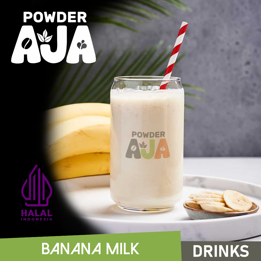 

POWDER AJA - POWDER DRINK RASA BANANA MILK