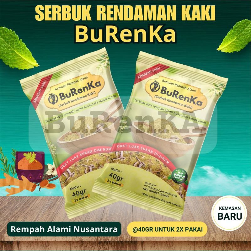 Burenka Original Serbuk Rendaman Kaki Bisa COD