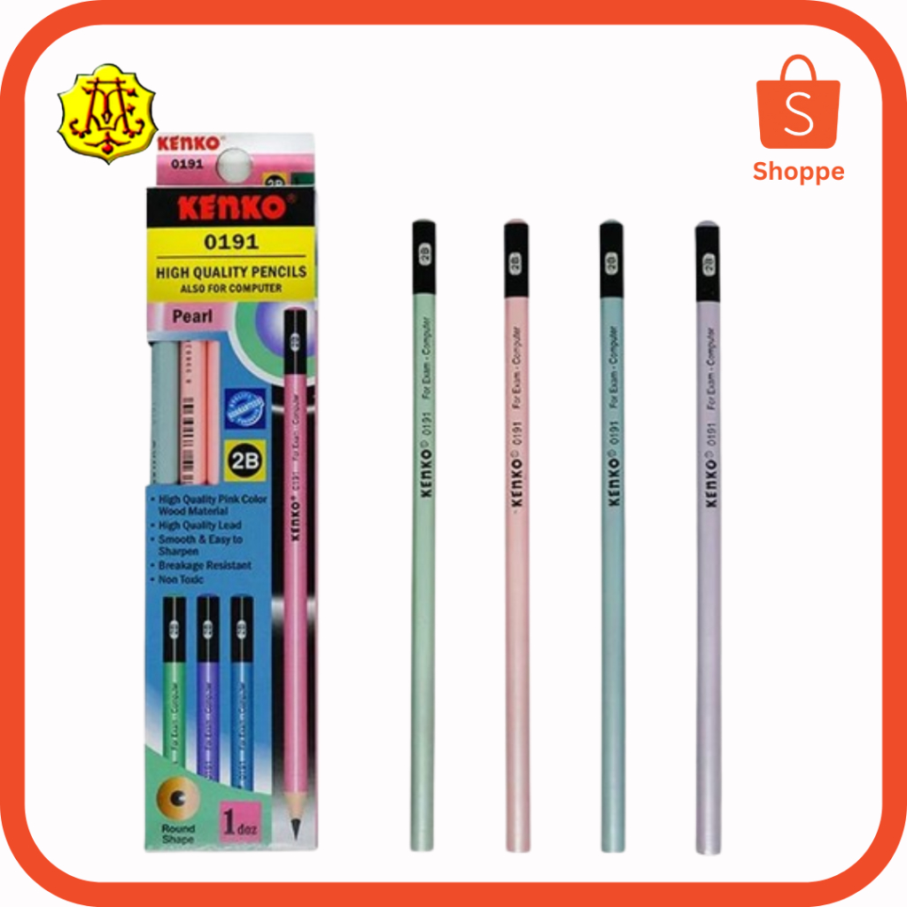 

PENSIL KENKO 2B 0191 PEARL