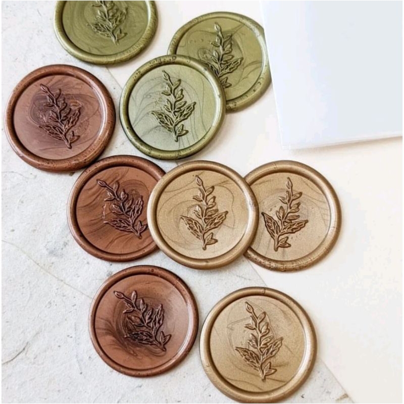 

WAX SEAL STAMP SIAP PAKAI (AMPLOP BELI TERPISAH)