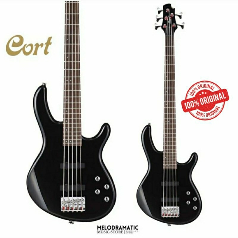 BASS ELEC CORT ACTION PLUS V BLACK
