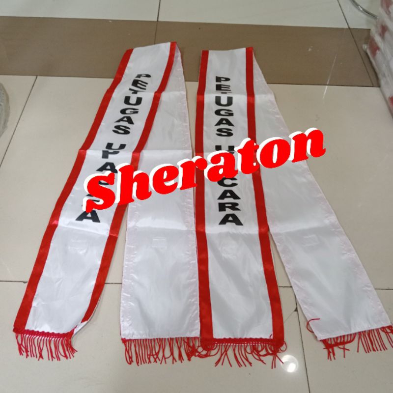 

slempang paskibra slempang petugas upacara