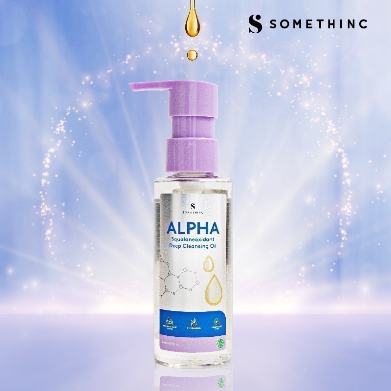 [GIFT ONLY] SOMETHINC Alpha Squalaneoxidant Deep Cleansing Oil - Pembersih Make Up (Oil)