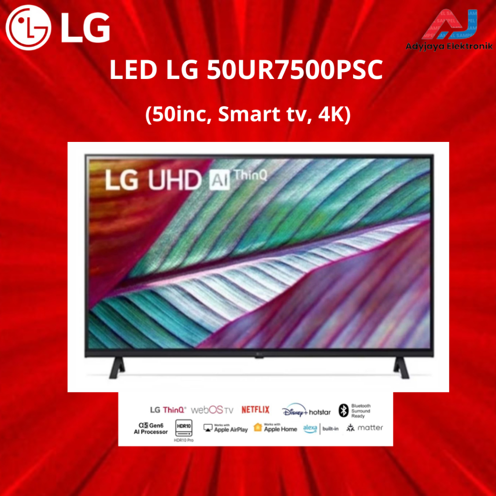 LED TV 50 INCH LG SMART 50UR7500PSC