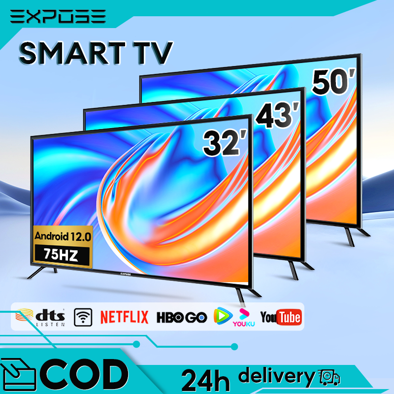 Smart TV LED 32 inch TV Android TV 32/43/50 inch 4k UHD TV WIFI Televisi Youtube/Netflix