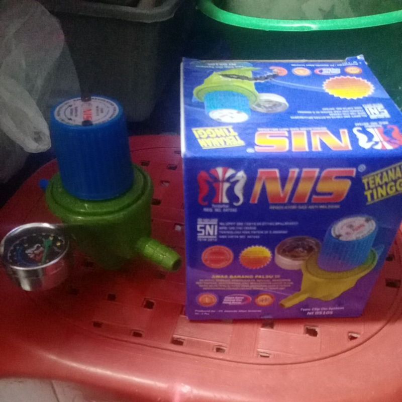 regulator nis tekanan tinggi / gas tekanan tinggi/ kepala nis