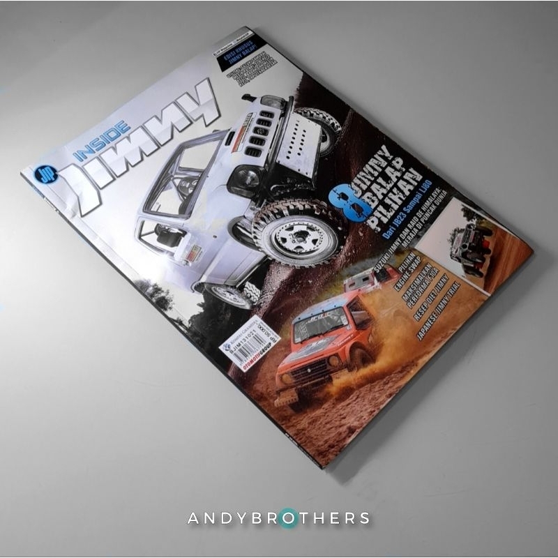 Buku Majalah Magazine Katalog JIP INSIDE JIMNY Balap Pilihan JB23 sd LJ80 Original