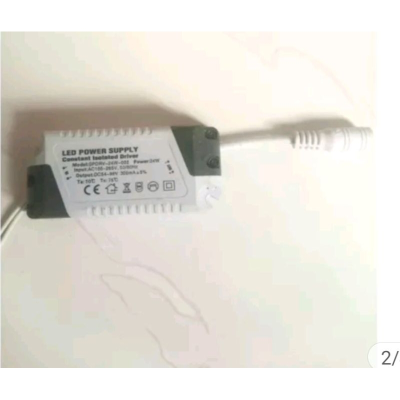 Driver Led Adaptor Lampu strip Panel downlight 24 watt Power Supply led downlight