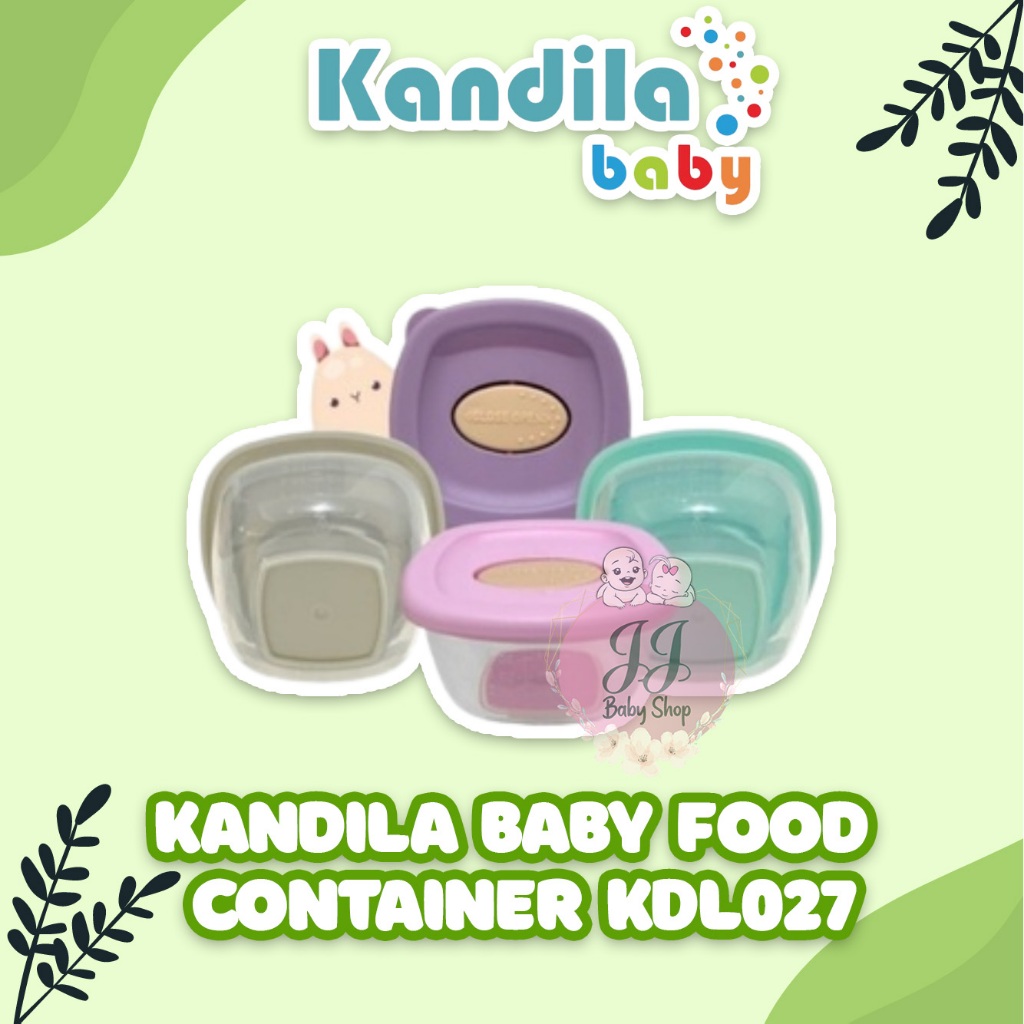 Kandila Baby Food Container KDL027 (Warna Dikirim Random)