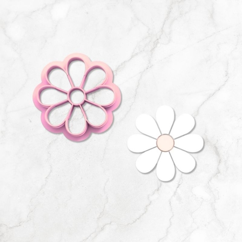 

Spring Daisy | Polymer Clay Cutter | Cetakan Anting | Alat Clay | Parira Cutters