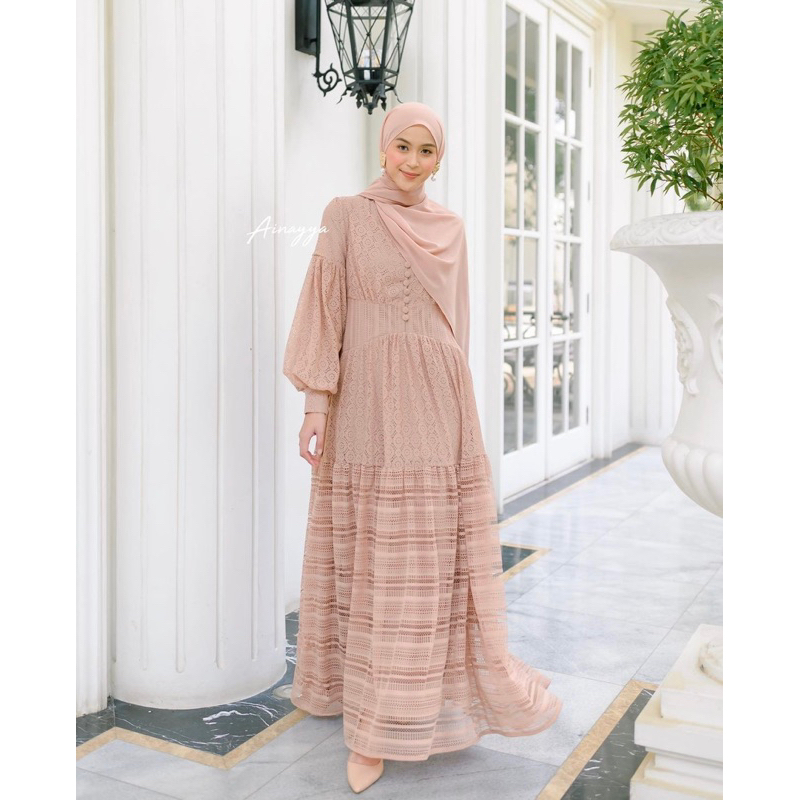 Ainayya - Olesia Dress Nude XL - Raya Series