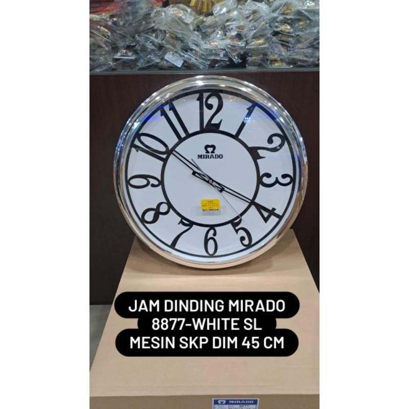 Jam Dinding Mirado Uk45cm