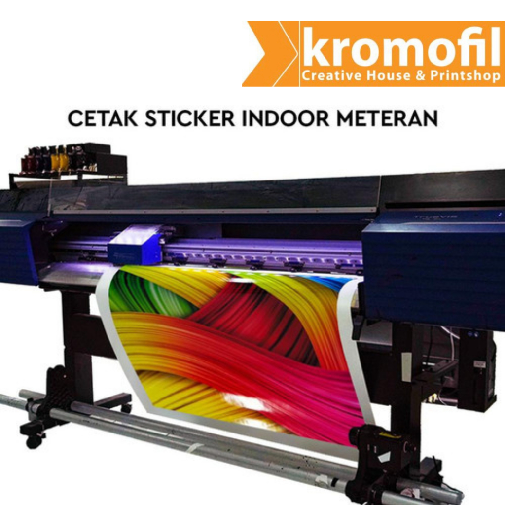 Cetak Stiker Vinyl Meteran Indoor Outdoor | Print