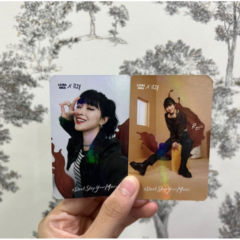 Pc Official Holo Ultramilk Ryujin Photocard Offi Ofc Official Idol Kpop Ryujin Itzy