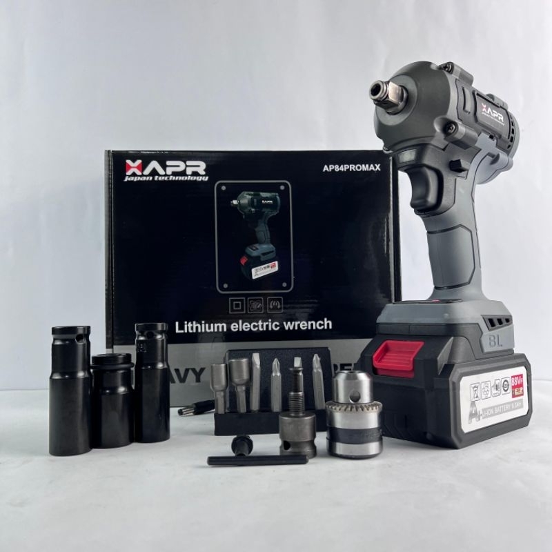 IMPACT WRENCH APR AP84PROMAX 1000nm 1/2inch body kecil tenaga jumbo