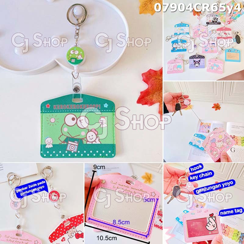 

Keroppi Badtzmaru Name Tag + tali yoyo 07904 07905