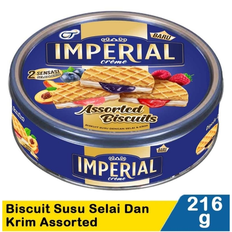 

(FREE WRAP) OT BISKUIT SUSU SELAI DAN CREAM ASSORTED KALENG PARCEL LEBARAN