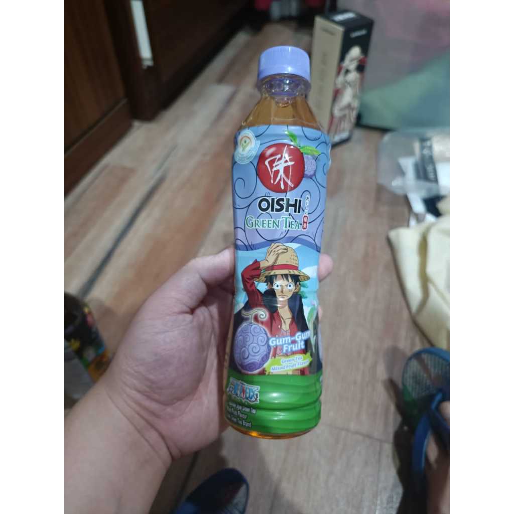 

Oishi Green Tea X One Piece Monkey D Luffy Gum Gum Fruit Original Thai