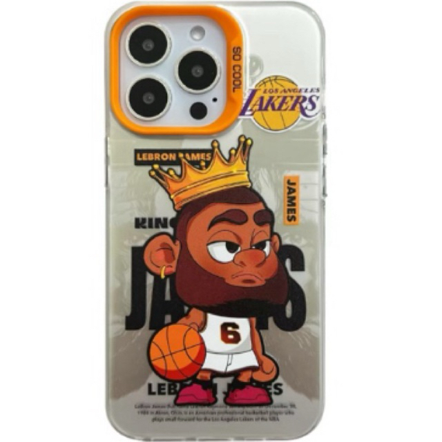 Casing iPhone XR King LeBron JAMES LAKERS EDITION