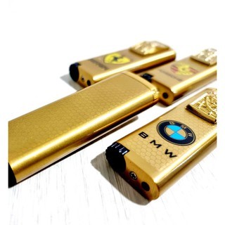 Korek Api Bara Las Gas Unik Slim Full Stainless Sliding Unik