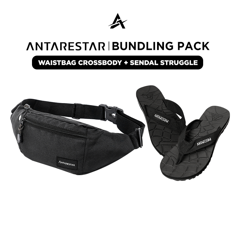 ANTARESTAR Official - Sandal Gunung Sendal Jepit Outdoor Sandal Struggle Sendal Gunung Pria Free Tas