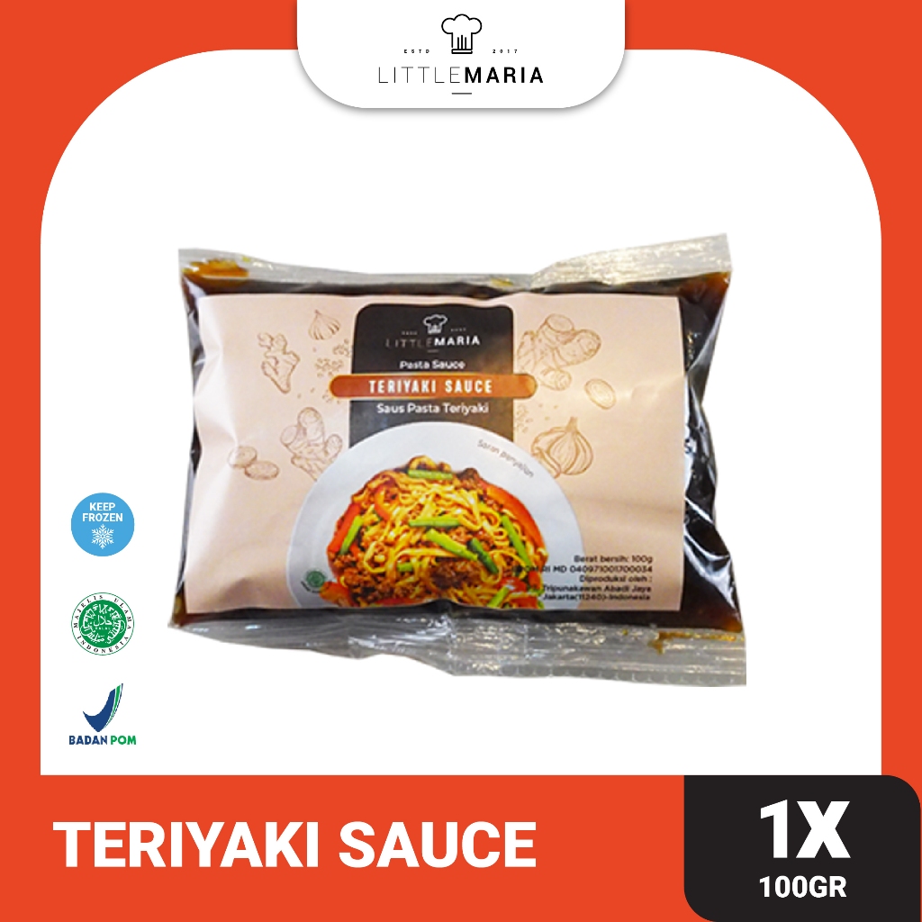 

LittleMaria Teriyaki Sauce/Saus Teriyaki 100g (SINGLE SERVE)