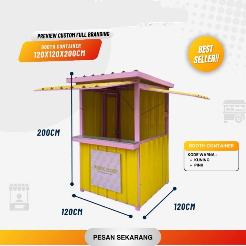 Kontainer Both 120x120x200