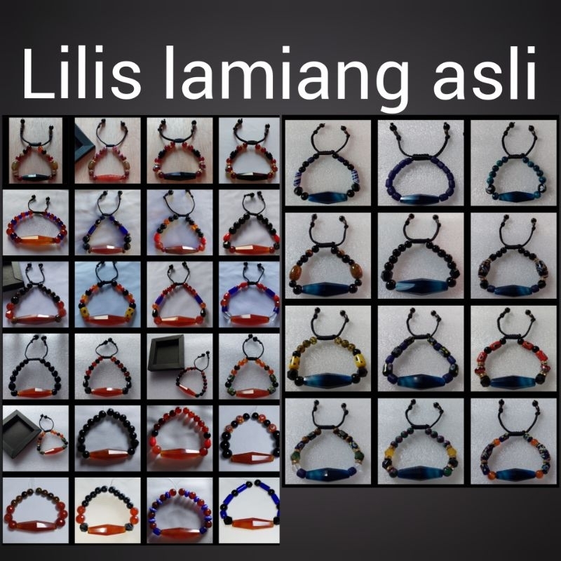 GELANG LILIS LAMIANG ASLI JELEI PILUS